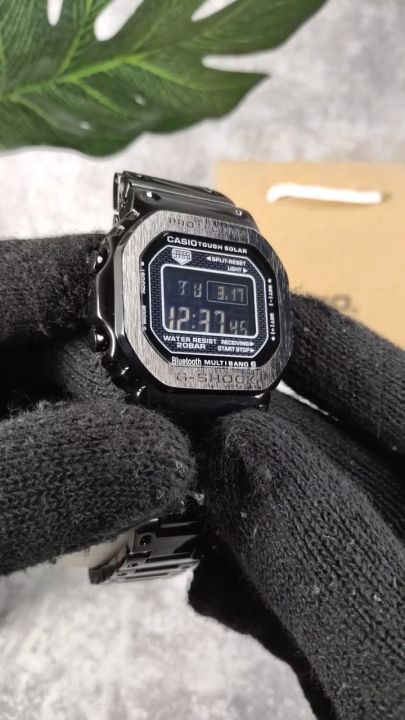 Jam Tangan CASIO G-Shock GMW-B5000V-1JR Full Black Metal GShock