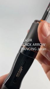 COD RyobiSeasir Black Arrow Joran Pancing Joran Casting/Putar 1.5M/4.92FT 76G Berat Umpan 0.8-10G UL Serat Karbon FUJI O Cincin Panduan BFS Tombol Suara Lampu Tiang Ikan Mikro SEASIR