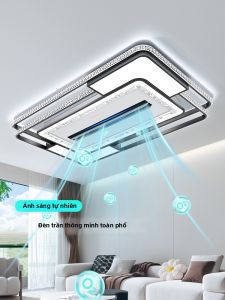 OSIZA | Leafless Ceiling Fan Light Living Room Modern Crystal