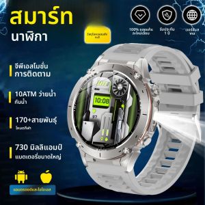 สมาร์ทวอทช์ Stratos 4 GPS รุ่นใหม่ ปี 2025 ของแท้ หน้าจอ AMOLED HD ขนาด 1.43 นิ้ว พร้อมเข็มทิศ วัดความสูงด้วยบารอมิเตอร์ ไฟฉาย โทรออกด้วยเสียง