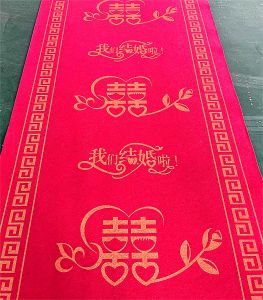 พรมแดงวันแต่งงาน ขนาดใหญ่ ใช้แล้วทิ้ง ตัดได้ตามต้องการ สำหรับงานแต่งงาน งานเปิดร้าน งานฉลอง งานปาร์ตี้ พรมพื้นบ้าน