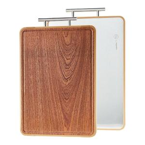 CAROTE | Antibacterial Double-sided Wooden & Stainless Steel Cutting Board