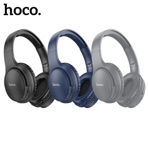 【Use time: 7 hours】HOCO W40 Wireless Bluetooth Headphones BT5.3 Extendable Portable Headphones Physical Noise Reduction Headsets Stereo Gaming Sports Earphones Support TF Card&AUX Mode