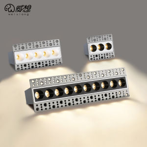 WEIXIANG | Recessed Frameless Anti-dazzle Linear Light Intelligent Dimming Strip