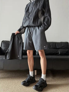 Quần Short Thể Thao Nam American Quick Dry Four Points Summer Thin Ice Silk Basketball Sport Pants Embroidery Casual Five Points