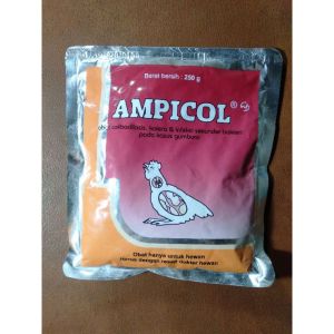 Ampicol 250 gram Obat Ayam Collibaliosis