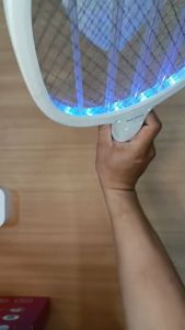 Vợt muỗi tự động kiêm Đèn bắt muỗi 2 trong 1 tự động sạc điện vợt bắt muỗi thông minh Điện Quang Bảo Hành 12 tháng