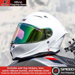 TANKED | Bluetooth Racing Motorcycle Helmet for All Seasons
