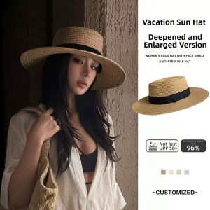 JIFANPAUL | French Retro Sun Blocking Straw Hat