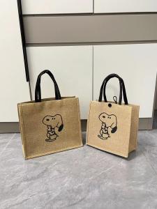 Large Capacity Canvas Tote Bag Womens Handbag 2024 New Fashion Outdoor Cartoon Canvas Bag Korean Style Printed Handbag