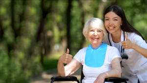 Ehucon Medical Grade Shower Shield for Tracheostomy Waterproof Stoma Protection with Adjustable Neck Strap for Bathing and Hair