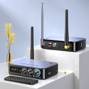 Đầu chuyển âm thanh đa chức năng đầu chuyển âm thanh Transmitter Receiver điều khiển từ xa hồng ngoại bluetooth-tương thích cho TV khuếch đại máy chiếu