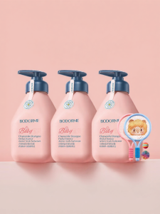 bodcrme | Moisturizing & Smoothing Amino Acid Shampoo for Children 3 Bottles