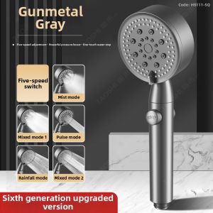 TAOSHI | High Pressure Showerhead with Integrated Hose Kit