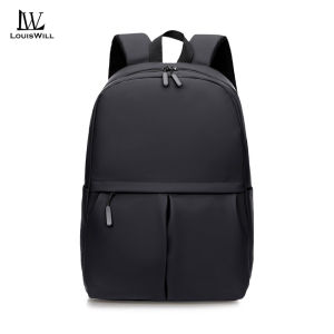 LouisWill กระเป๋าเป้สะพายหลังของผู้ชายแฟชั่นกระเป๋าเดินทางสะพายหลังผู้ชายกระเป๋าโน้ตบุ๊คสะพายหลังกันน้ำความจุสูง16.5นิ้วกระเป๋าเป้แล็ปท็อปกระเป๋าเป้สะพายหลังอเนกประสงค์กระเป๋าเป้สะพายหลังลำลอง