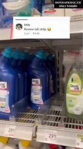 DUNG DỊCH VỆ SINH MẶT BẾP TỪ- HỒNG NGOẠI DENKMIT 3IN1- Bếp luôn sáng bóng