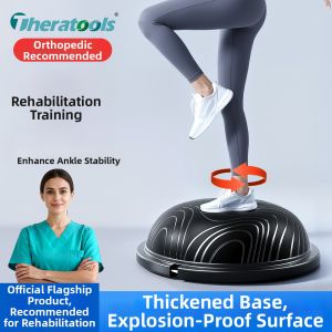Theratools | Rehabilitation Balance Core Fitness Ankle Half Round Balance Ball