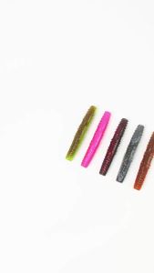 TAIYU | TAIYU 8pcs Floating Stick Worm Lure 6.5cm TPE High Quality Artificial Noodle Worm With Fishy Lures Suitable For Bass Trout