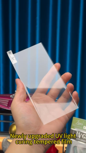 ฟิล์มกระจกเต็มจอ ฟิล์มกันมอง UV vivo v50 v27 v29 v30 v40 pro T4ultra UV NANO โค้งกาวยูวี JDO VISION