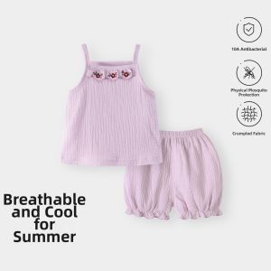 TONGLIANCHUXIN | Summer Breathable Baby Girl Set