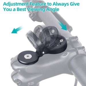 Handlebar Stem Spacer Type Bike Computer Mount Phone Navigation Headset Top Cap Extension Bracket Odometer Extension Seat