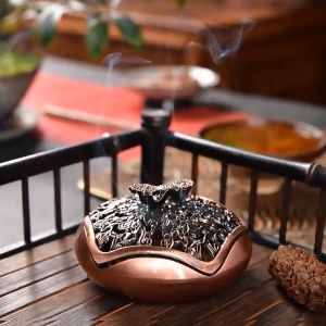 Lư đốt hương trầm kim loại cao cấp