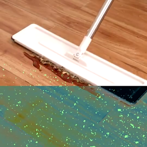 ไม้ถูพื้นแบนไม้ถูพื้นรีดน้ําไม้ถูพื้นมืออัตโนมัติไม้ถูพื้นขี้เกียจ(มีตีนตุ๊กแกด้านเดียว)