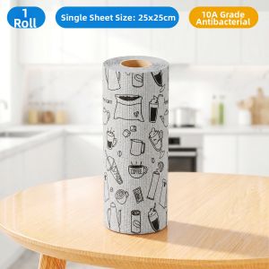 CHUSHE | Weekly Replaceable Easy-tear Absorbent Oil-absorbent Kitchen Cloth