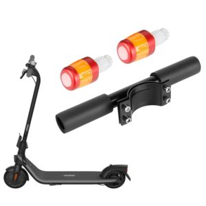 อุปกรณ์เตือนสติ๊กเกอร์ไฟ LED สำหรับรถเข็นเด็ก E2 E2Pro E2Plus พร้อมที่จับมือและไฟสว่าง