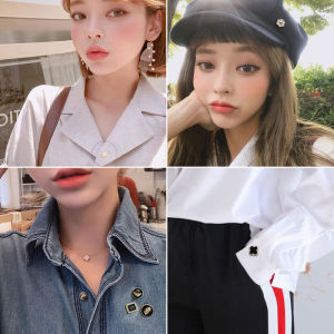 PEC ญี่ปุ่นเข็มกลัดลายน่ารัก Pin หัวเข็มขัดสตรีขอบเสื้อผู้หญิงตอนหน้าอก