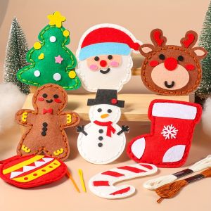 DIY sewing kit for handcraft fun Christmas edition Simple Christmas main picture pattern suitable for Christmas tree decoratio