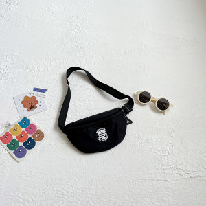 Childrens Chest Pack Boy Handsome Small Shoulder Bag K-style Western Style Outing Girls Crossbody Bag Baby Waist Bag Change Backpack