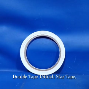 Double Tape 6mm Murah 1/4 inch  Dobel Tip 15Y double side tape Star Tape 6 mm 15 Yard