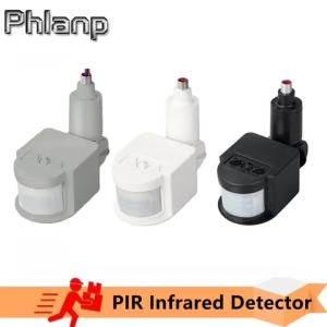 Motion Sensor Light Switch Outdoor AC 110V/220V Automatic Infrared 12V 24V PIR Motion Sensor Switch With LED Light
