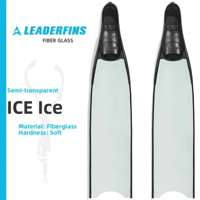 Leaderfins | Glass Fibre Semi-Transparent Long Fins
