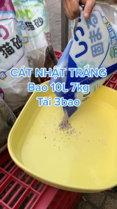 Cát Nhật Trắng Dành Cho Mèo TOTO Túi 9L Nặng 4kg – PKCMK45