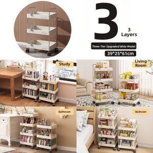 Moveable Snack Storage Rack Multi-level