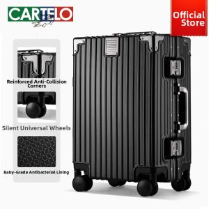 CARTELO | Sturdy Large Capacity Aluminum Frame Trolley Case