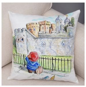 Paddington United Kingdom’s UK Bear soft cushion Cover