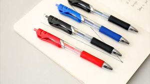 GUK Pulpen Gel Ink 0.5mm Standar Pulpen Alat Tulis Kantor Sekolah Pena Pen Pencet Tinta Cair COD