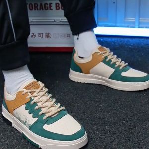 Korean Rubber Shoes for Men: Low Cut Sneakers & Non-Slip Casual Footwear