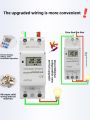 Track Mounted Timer Switch 220V 12V Small Street Lamp Automatic Countdown 24V Signage Power off Timer Electrical Control. 