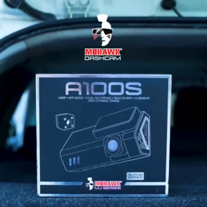 Mohawk A100S Dashcam Kereta (1080P+480P) WiFi Car Camera | Dash Cam Super Capacitor DNR Night Vision