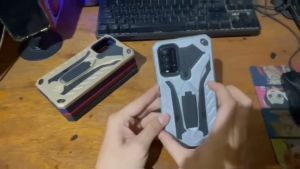Casing Hp Untuk Xiaomi Redmi A1/A2 Case Phantom Armor Kickstand Robot Transformers Terbaru