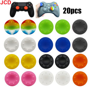 JCD 20 PCS Analog Thumb Stick Grip Cover For PS5 PS4 Game Controller Thumbsticks Caps For Xbox One Elite 360 One S Series X S