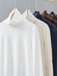 Warrior | High Neck Double-sided De绒 Mens Thermal Underwear