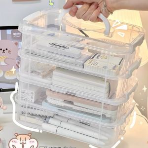 UBT | Transparent Student Dormitory Storage Organizer