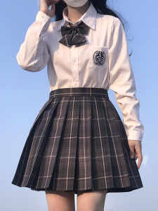 Original Jk Uniform Set School Uniform Style Half-length Skirt Full Set Sweet Japanese Style Polyester High-waist Pleated Skirt