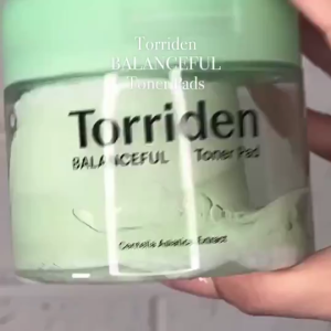 TORRIDEN BALANCEFUL Cica Toner Pad 60 sheets – Calming Centella Toner Pads with Panthenol + Sodium Hyaluronate Non‑sticky