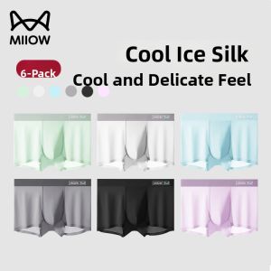 MiiOW | Seamless Cool Silk Summer Mens Briefs